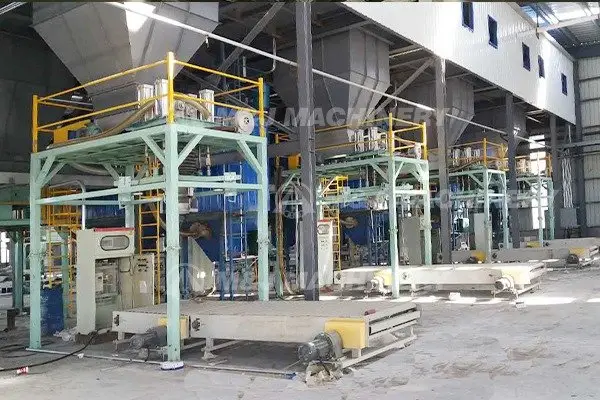 caja de la máquina de llenado de bolsas jumbo